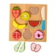thumbnail image 3 of Rompecabezas de madera para cortar, juguete de aprendizaje Montessori, juguete de cocina de madera para cortar fruta, 3 of 9