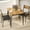 Retro Color, variant on Yeshouse Small Kitchen Table and 2 Chairs, Compact 3-Piece Dining Set