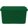thumbnail image 5 of Hefty 18 Gallon Plastic Christmas Storage Container with HIRISE Lid, Holiday Green, Set of 6, 5 of 7