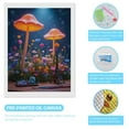 thumbnail image 3 of Diamond Art Kit for Adults, Mushroom Fantasy Garden Art Supplies Diamond Painting for Adults Beginners, 5D DIY Diamond Art Painting Kits, Colorful Diamond Painting Craft for Home Decor 12x16, 3 of 7