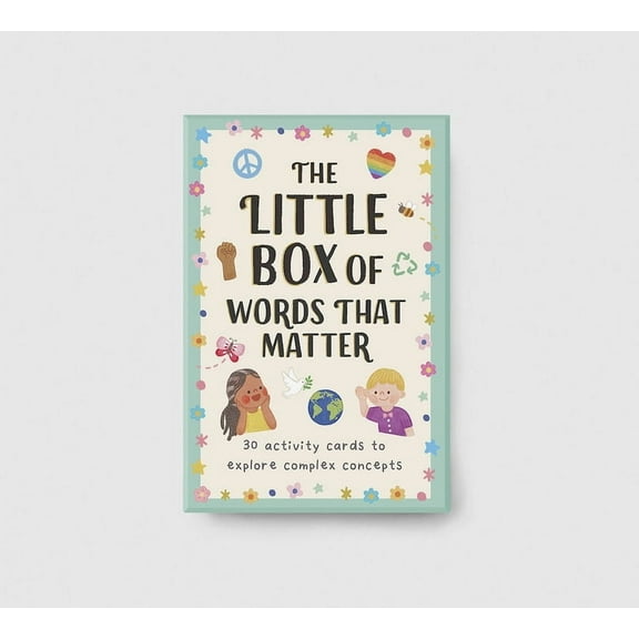 The Little Box of Words That Matter: 30 Activity Cards to Explore Complex Concepts, (Paperback)