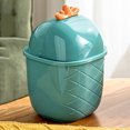 thumbnail image 4 of Clearance!Ymkly Book Lovers Gifts,Desktop Trash Can Pineapple Design Countertop Waste Basket Mini Garbage Container Table Sundries Organizer Remote Pen Pencil Holder For Home Office,Pumpkin Decor, 4 of 4