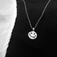 thumbnail image 2 of Collares de cara sonriente de Kpop, cadena gótica de Hip Hop, collar con colgante de acero inoxidable para mujeres, hombres, niñas, cadena de cuello, ropa informal gótica Deng Xun unisex, 2 of 2