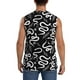 thumbnail image 4 of Fotbe Hand Drawn Snake Men's Camiseta sin Mangas Estampada para Hombres, Playera Casual para Gimnasio, Entrenamiento, Playa-Medium, 4 of 7