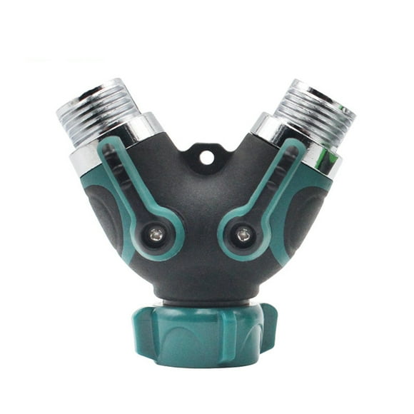 2 Way Water Splitter Heavy Duty, Water Faucet Splitter, Hose Bib, Garden Hose Splitter, Garden Hose Connector1.23cp