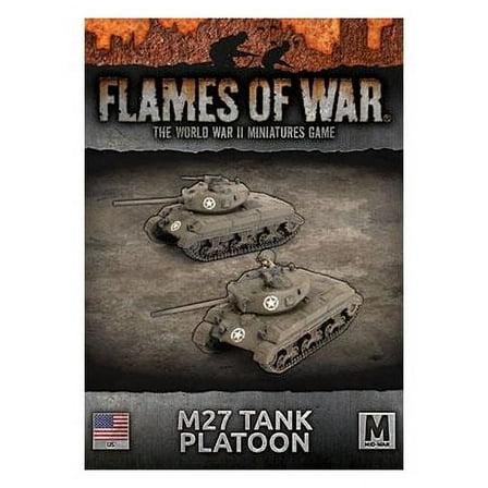 Flames of War: US M27 Tank Platoon (Mid-War)