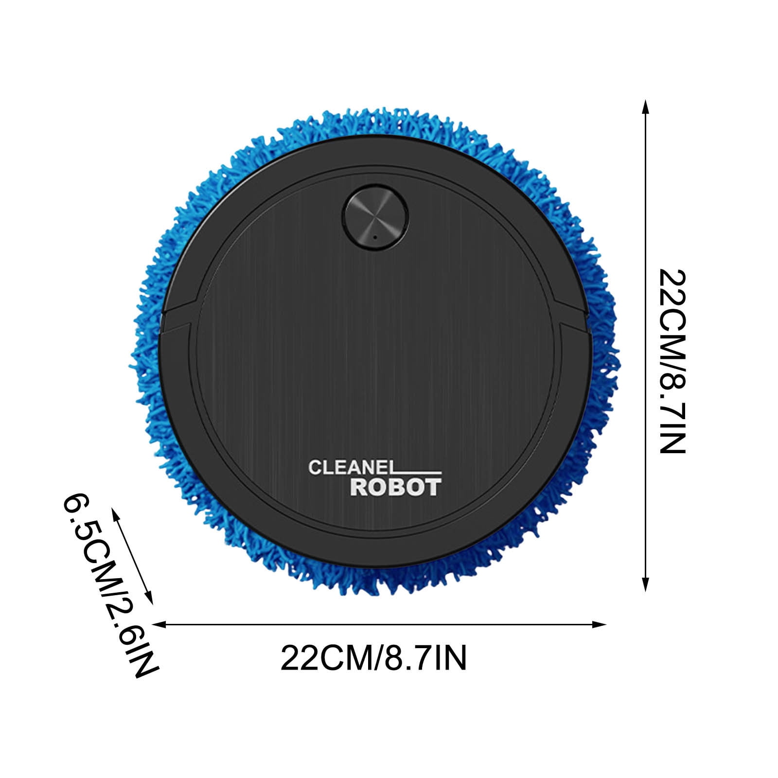 Byujiro Automatic Quiet Robot Vacuum Cleaner Wet & Dry Dual-Use Compact Vacuum Cleaner Home Appliances