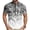 Gray, variant on Mens Cycling Jersey Cycling Shirt Short Sleeve Bike Riding Shirt, 1/4 Zip Flame Pattern Graphic Top, for Competitive Bicycle Road Racing, Camo Gradient Quick Dry Sportswear Tee
