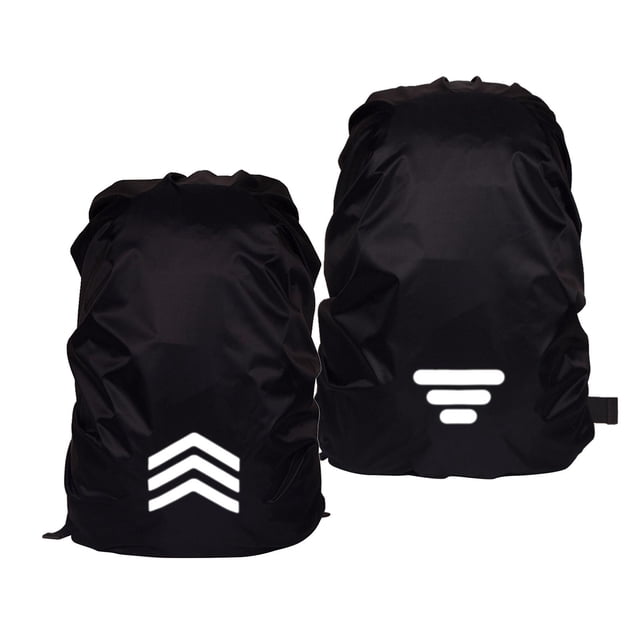 2x Mochila Bolsa para Camping Senderismo al aire libre L tres barras S Cola Protector de lluvia para mochila
