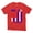 Red, variant on RFK Jr. For President 2024 T-Shirt USA Flag Vote Kennedy Printed Unisex Shirt