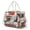 Butterfly Rose Patchwork, variant on Pzuqiu Cute Panda Print Large Insulated Lunch Bag for Women Quilted Lunch Tote Holds Full Daily Meals & Small Personal Items for Adult Office Work Daily Use