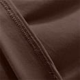 thumbnail image 5 of Womens Workout Tops Boxy Crop Cap Sleeve V Neck Basic Oversized Tshirts for Women Brown 4XL, 5 of 5