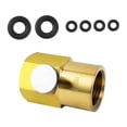 thumbnail image 3 of twisto CO2 Cylinder Refill Adapter Soda Bottle Accessories Replacement Quick Connect Connector Kit Brass Construction Easy Operate Suitable for Soda Maker Home Use TR21 4 to CGA320, 3 of 8