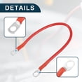 thumbnail image 4 of Car Marine Battery Inverter Cable 5/16"-3/8" 1ft Battery Copper Wire Red, 4 of 7