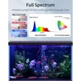 thumbnail image 3 of 33W Aquarium LED Light for 48 to 54 Inch Fish Tanks Extendable Fish Tank Light with Full Spectrum Brilliant White Blue Red Lights with Daytime & Night Modes and Adjustable Brightness, 3 of 5