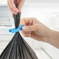 thumbnail image 4 of Chendee 50/100Pcs Garbage Bin Clip Anti-Slip Plastic Trash Bag Fixed Clip Holder,50Pcs, 4 of 9