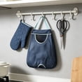 thumbnail image 6 of Sentmoon Wall-Mount Plastic Bag Storage Holder Kitchen Bag Dispenser Cabinet Door Organizer Reusable Grocery Carrier Storage Bin with Easy-Install Hook for Pantry Cupboard Counter Tidy, 6 of 6
