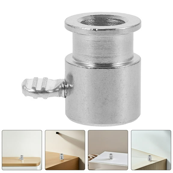 LIFKOME 4pcs Grilling Rod Bolt For Rotisserie Chrome-Plated Gas Grill Accessory Barbecue Spit Balance Bolt Rotisserie Accessories Spit Bushing