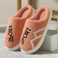thumbnail image 2 of Vedolay Womens House Slippers Comfortable Slippers Slip On Indoor Outdoor Flat Slipper Orange,41, 2 of 5