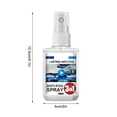 thumbnail image 3 of RuiJiao Clearance 3-in-1 Car Agent Suitable For Both Front And Rear Windshield Cleaning Rain And Prevention And Home Use 60ml, 3 of 9
