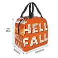 thumbnail image 3 of Honeii Hello Fall 1 Print Lunch Bag Women, Lunch Box Lunch Bag for Women Adult Men, Small Leakproof Cute Lunch Tote Large Capacity Reusable, 3 of 8