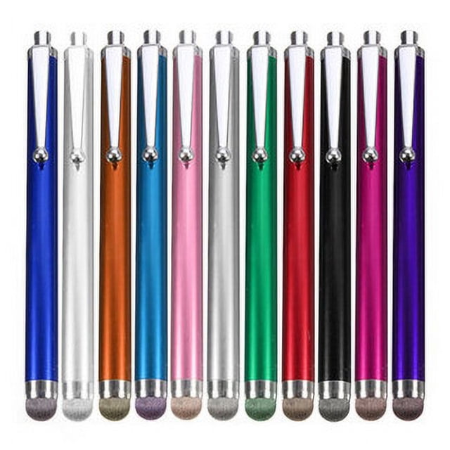 Lápiz capacitivo, lápiz táctil, lápiz con punta de tela, lápiz para pintar, lápiz para dibujar, lápiz conductor
