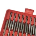 thumbnail image 3 of ORDDIART 98Pcs Metal Screwdriver Bit Workshop Use Nut Driver Bit Set 11.4x5.3x1.4in, 3 of 8