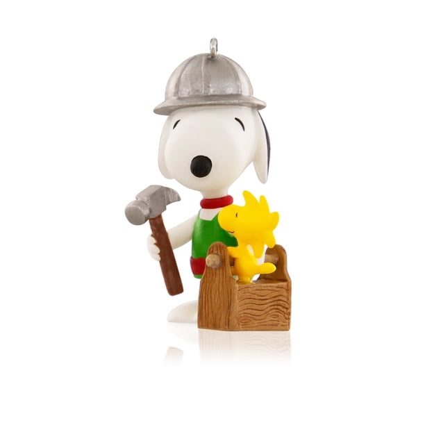 Hallmark Keepsake Ornament Snoopy And Woodstock Construction Walmart Walmart