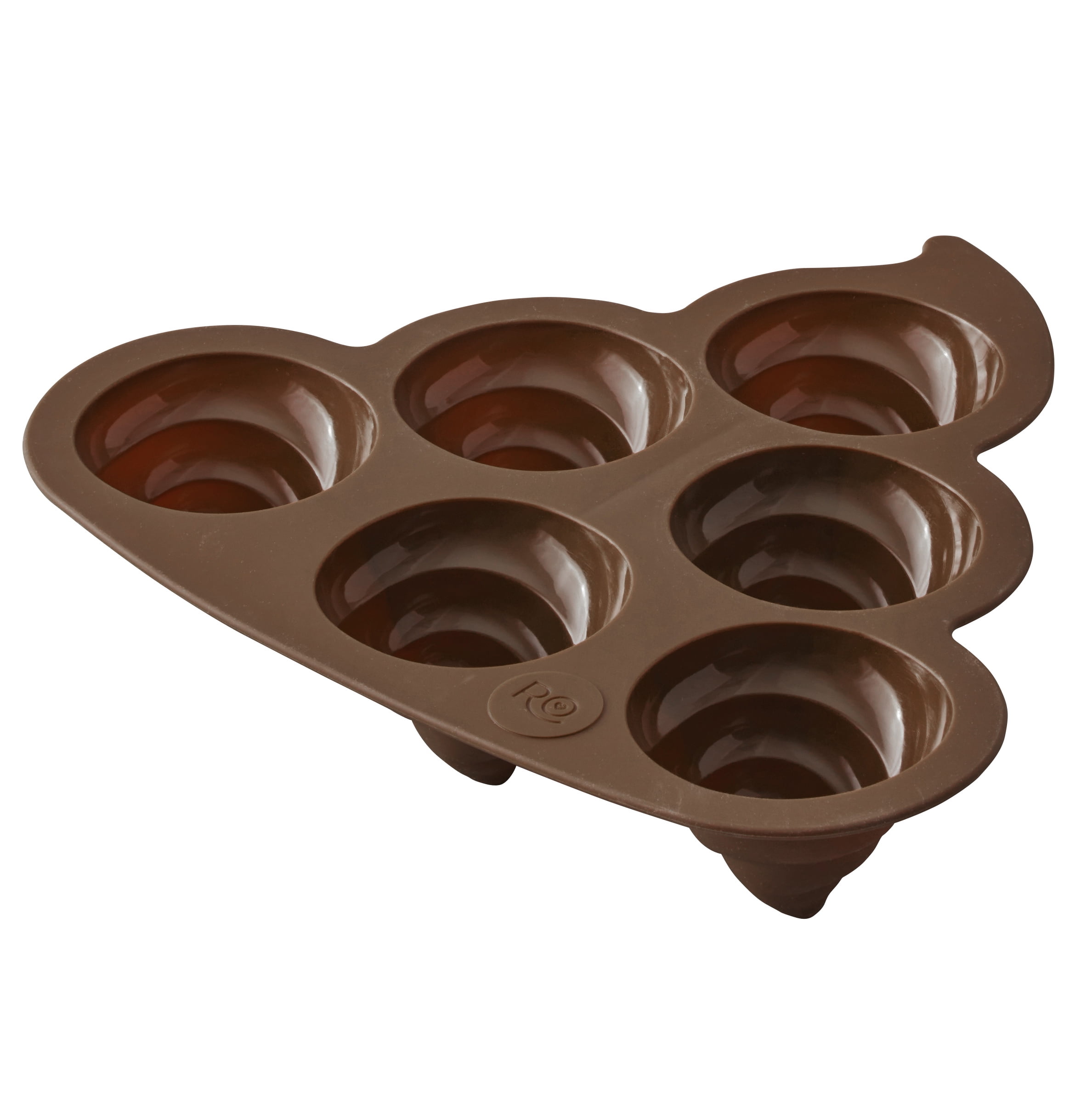ROSANNA PANSINO by Wilton Silicone Poop Emoji Cake Pan 6 Cavity Silicone Candy Mold