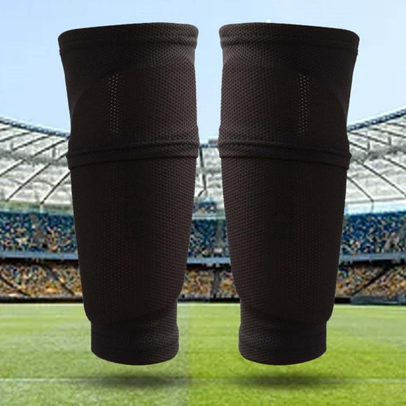 Espinilleras de fútbol para fútbol, calcetines de protección, almohadillas para espinillas, resistentes a los , transpirables, mangas de , M M Macarena Mangas de espinilleras