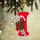 thumbnail image 2 of Personalized Acrylic Christmas Tree Ornaments Alphabet Letter Decorations with Santa Hat Design for Party Xmas Decoration Pendant Hanging Decor, 2 of 3