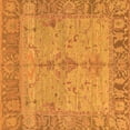 thumbnail image 1 of Ahgly Company Indoor Square Oriental Orange Traditional Area Rugs, 5' Square, 1 of 4