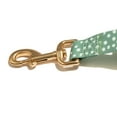 thumbnail image 3 of Vibrant Life 6' Polyester Polka Dot Print Standard Dog Leash, Green, 3 of 7