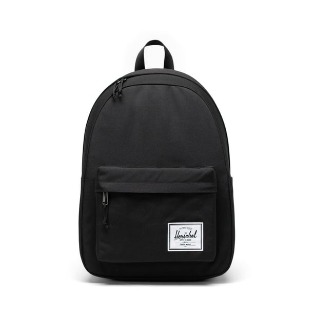 Mochila Herschel Supply Co. Negro clásico, 26 litros, reciclado