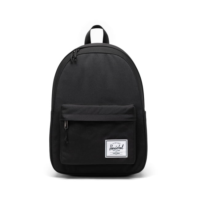 Mochila Herschel Supply Co. Negro clásico, 26 litros, reciclado