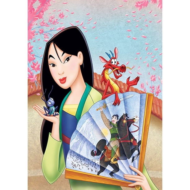 Taladro Pintura Diamante (DE8483) 5D DIY Full Mulan Kits de mosaico de punto de cruz (hg596) 45x60cm Hugtrwg Para estrenar