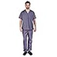 thumbnail image 3 of M&M SCRUBS Men's Scrub Set Medical Scrub Top and Pants, 3 of 4
