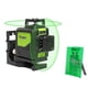 thumbnail image 3 of Laser Level Self-Leveling 360 Horizontal Vertical Cross Super Powerful Red Green Laser Beam Line Laser Outdoor Receiver, 3 of 4