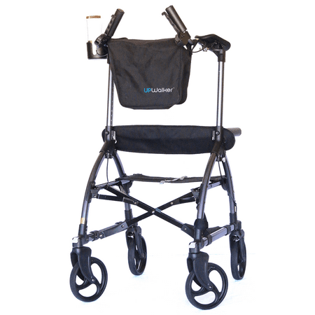 UPWalker Original Upright Mobility Walker, Standard Size (Stand Up Rolling Mobility Walking Aid with Seat)