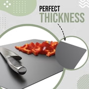 Crown Display 15-Count Premium Plastic Recyclable Cutting Boards, 10 x 13.5