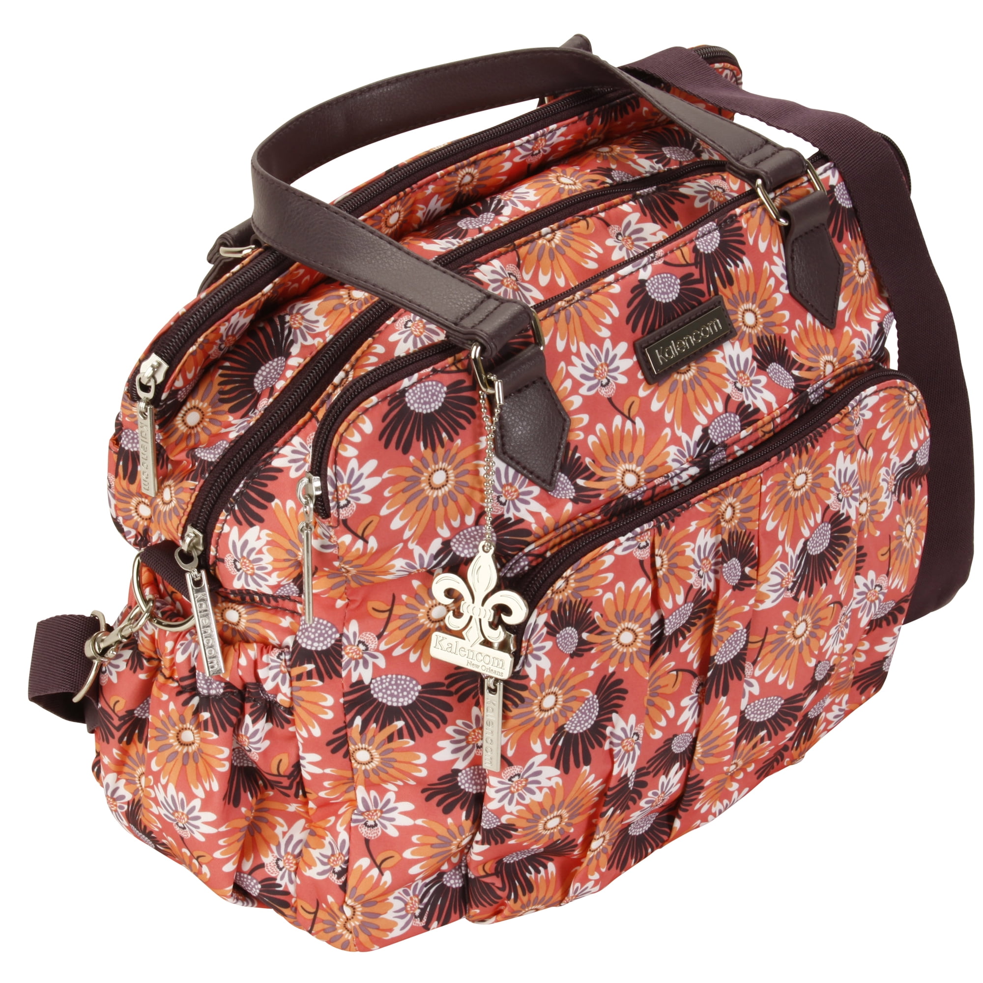 Kalencom Berlin Diaper Bag in Daisies