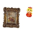 thumbnail image 1 of Marco de fotos,Marco de fotos retro Marco de fotos de mesa vintage,Marco de fotos adornado para colgar en la pared,decoración del hogar,Estatua de serpiente china,Estatua de serpiente para el, 1 of 8