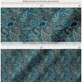 thumbnail image 2 of Soimoi Cotton Poplin Fabric Floral & Paisley Decor Fabric Printed Yard 42 Inch Wide, 2 of 7