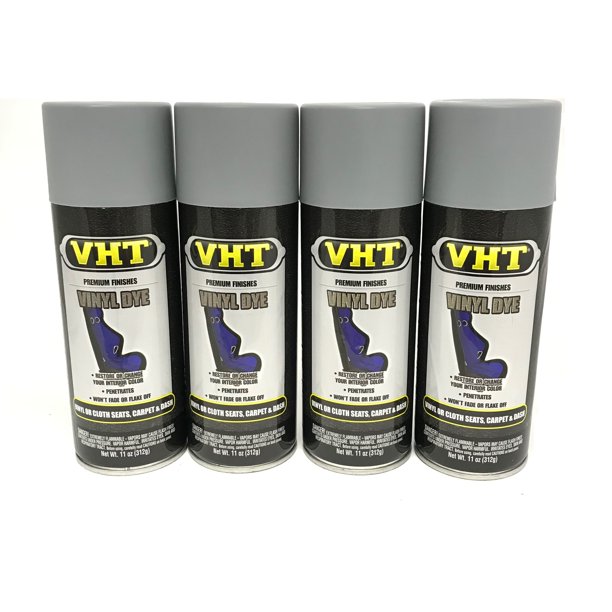 VHT SP9534 PACK LIGHT GRAY Satin Vinyl Dye Carpet Dashboards Vinyl