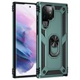 thumbnail image 3 of Compatible with Samsung Galaxy S21 Ultra Case Built-in 360 Ring Holder Kickstand, Extreme Protection Military Armor Magnetic Car Dual Layer Protective Heavy Duty Phone Cover,Darkgreen, 3 of 8