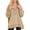Khaki, variant on Plus Size Sweatshirts for Women Casual Long Sleeve Henley Neck Pullover Jumper Tops Drop Shoulder Sweatshirts Green