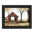 thumbnail image 2 of "Bucks County Bridge" By Billy Jacobs, Printed Wall Art, Black Frame, 2 of 5
