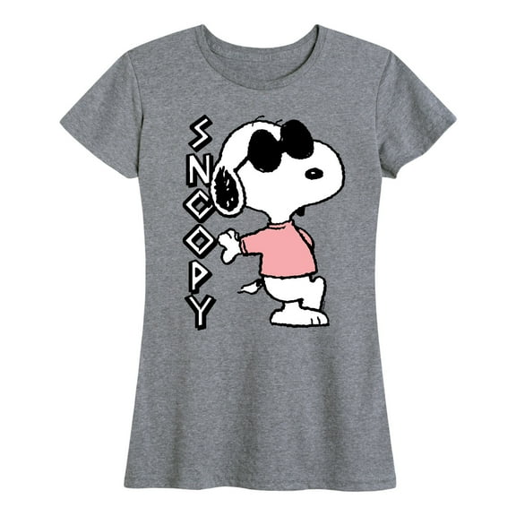 Peanuts - Snoopy Cool - Women's Short Sleeve Graphic T-Shirt