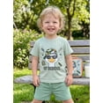 thumbnail image 6 of BemeyourBBs Toddler Baby Boy Girl First Day of  School T Shirt Back to School Outfit Kids Pre Kindergarten Outfits Short Sleeve Duck Print Loose Pullover Tee Shirts Tops, 6 of 8