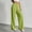 Green, variant on PWPSG High Waist Drawstring Pleated Wide Leg Casual Pants, Breathable Comfort Trousers for Daily Commute & Trendy Work Outfits White S